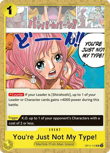 You're Just Not My Type!