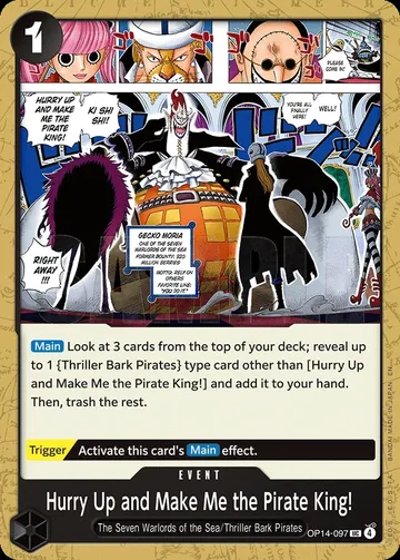 Hurry Up and Make Me the Pirate King!