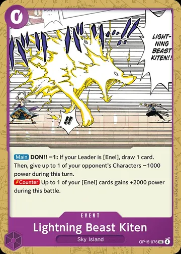 Lightning Beast Kiten