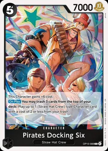 Pirates Docking Six